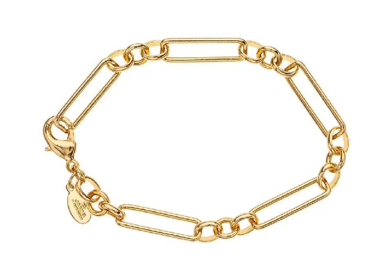 sapphire bracelets for women -GOLD CHAIN BRACELET