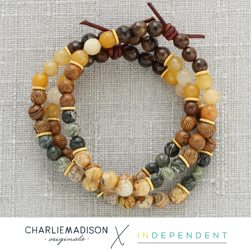 best luxury bracelets for women -Be Well Mini Bracelet | Independent X Charliemadison Collaboration