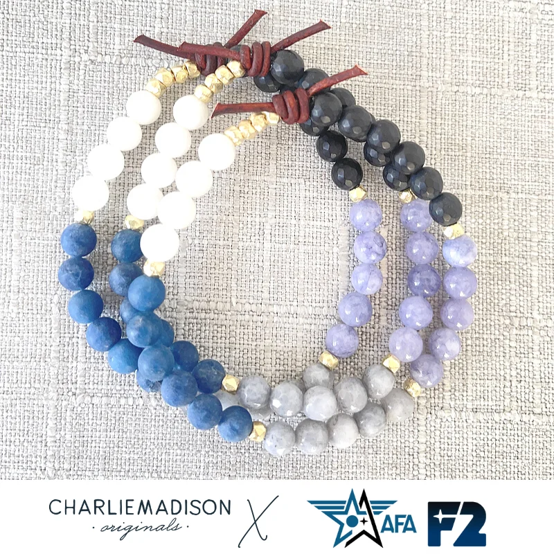 best-selling bracelets for women -United Forces & Families Bracelet | AFA/F2 X Charliemadison Collaboration