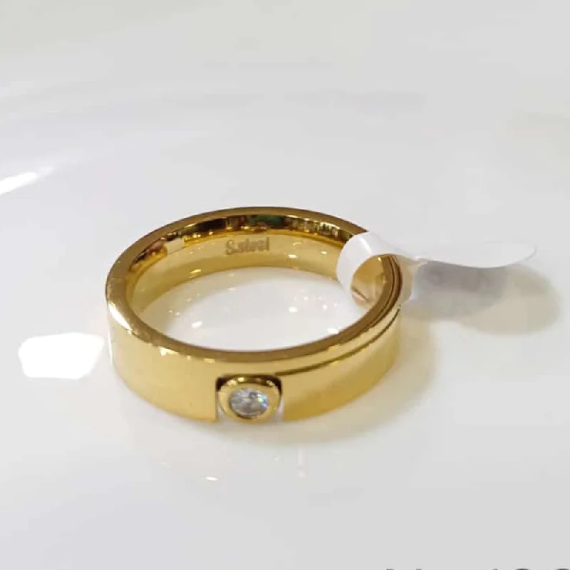 unique rings for women -Tarohi Jewels Gold Plated Austrian Stone Rings