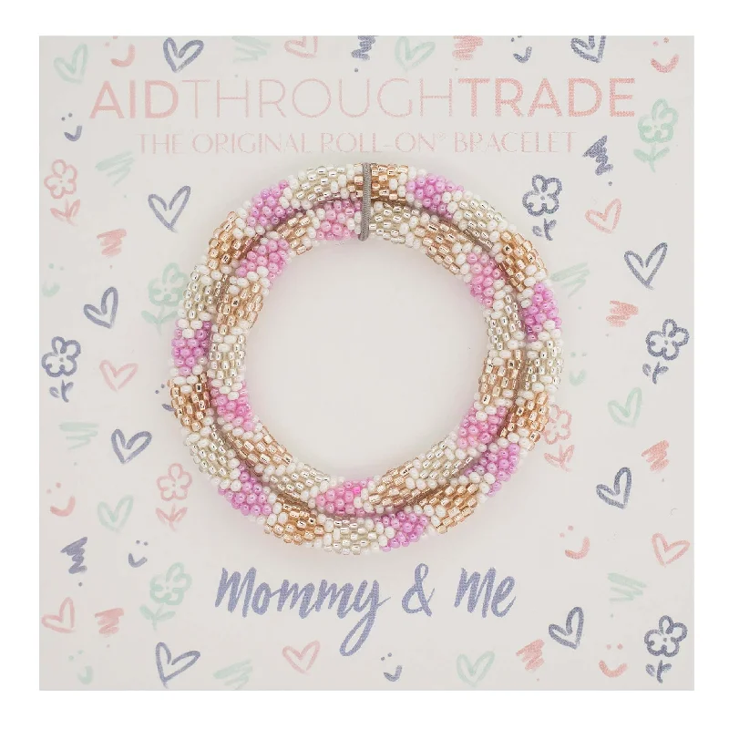 tiny charm bracelets for women -Mommy & Me Roll-On® Bracelets <br> Dollhouse