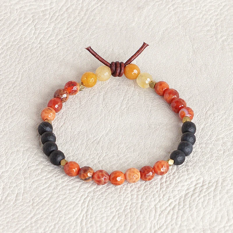 gemstone bracelets for women -In My Heart Mini Bracelet - Marine Corps | Military Deployment Bracelet