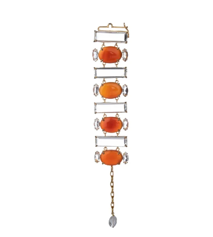 classic eternity bracelets for women -Carnelian Bracelet