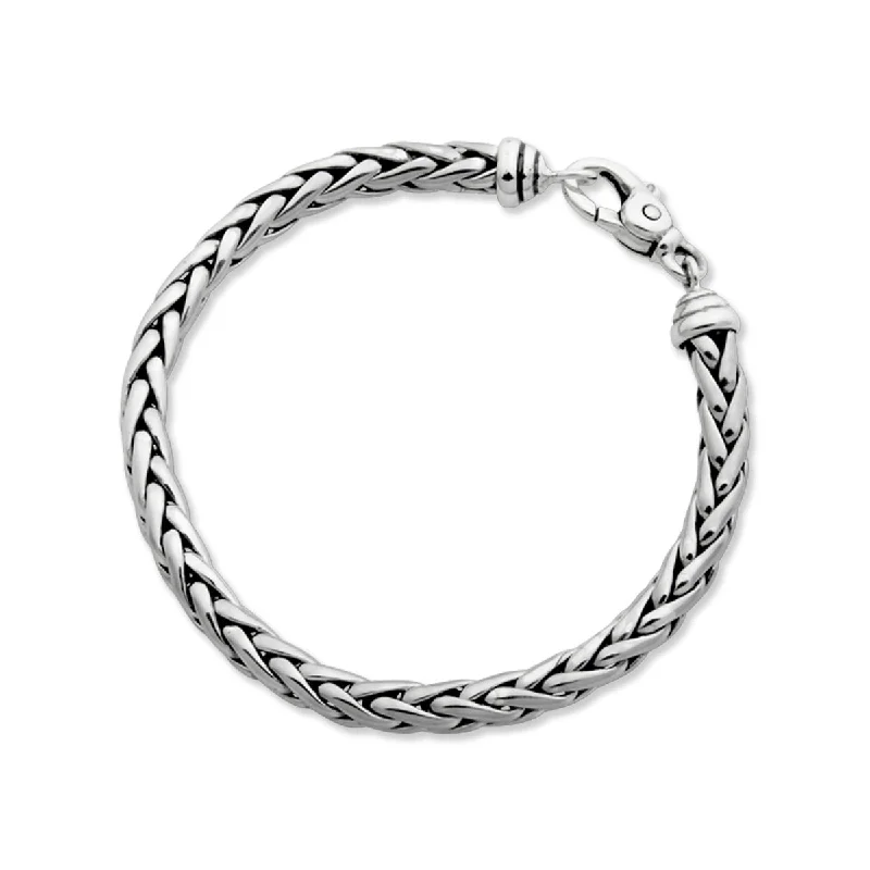 high-quality gold bracelets for women -Classic Mens Woven Bracelet