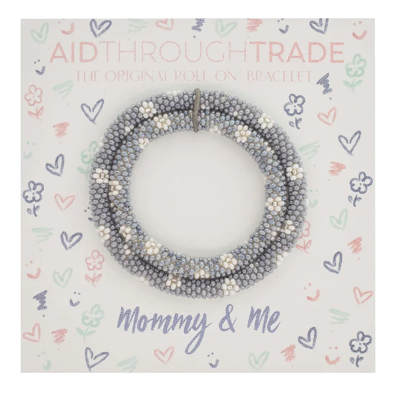 chunky gold bracelets for women -Mommy & Me Roll-On® Bracelets <br> Daisy