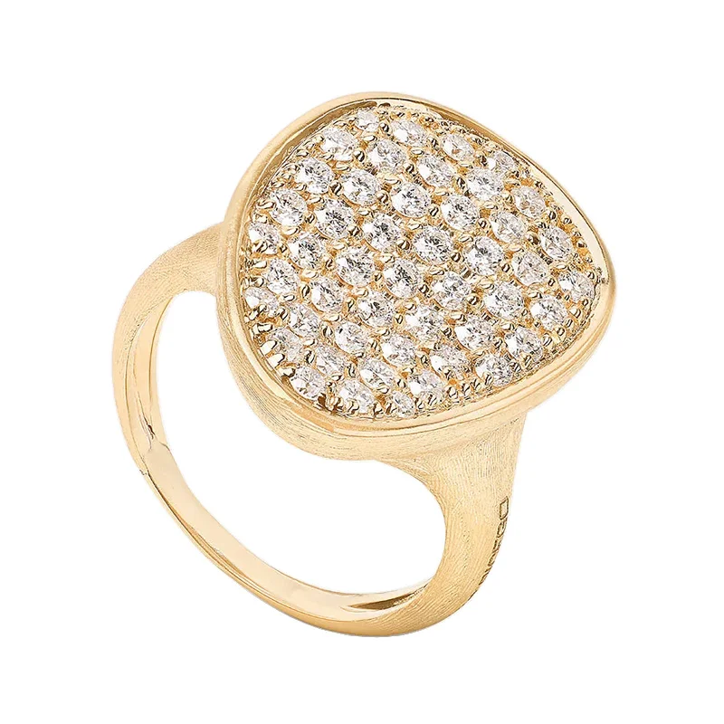 designer rings for women -Pavé Cocktail Ring