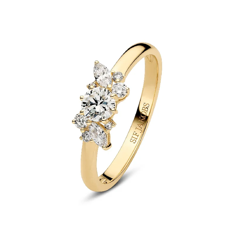 birth year rings for women -Ring Lovere - with lab-grown diamonds