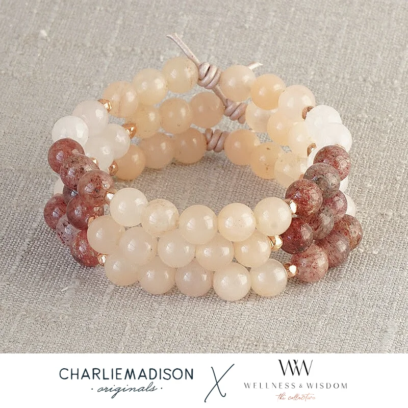 beaded bracelets for women -Women Who Do Wonders Bracelet | Women Who Do Wonders International X Charliemadison Collaboration