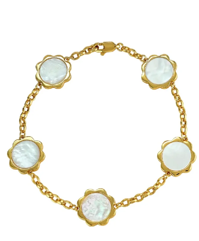 best everyday bracelets for women -Flower Bracelet