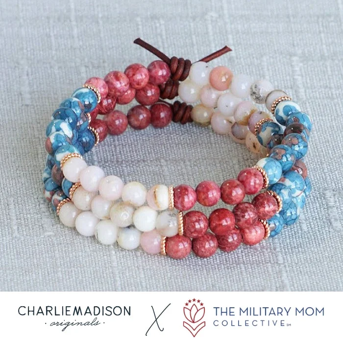 classic eternity bracelets for women -The Collective Mini Bracelet | Military Mom Collective X Charliemadison Collaboration