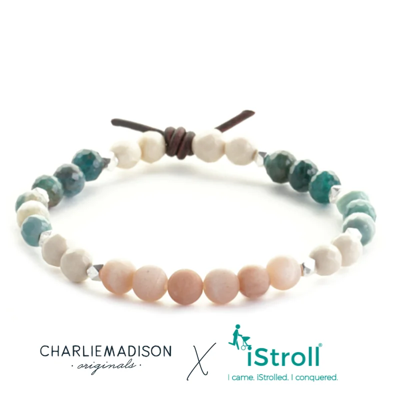 infinity bracelets for women -Forged in Motherhood Mini Bracelet | iStroll X Charliemadison Collaboration