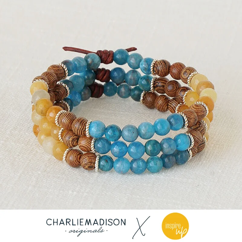 rope bracelets for women -Inspire Up Mini Bracelet | Inspire Up Foundation X Charliemadison Collaboration