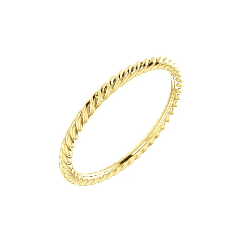 oval stone rings for women -Sample Sale Skinny Rope Ring