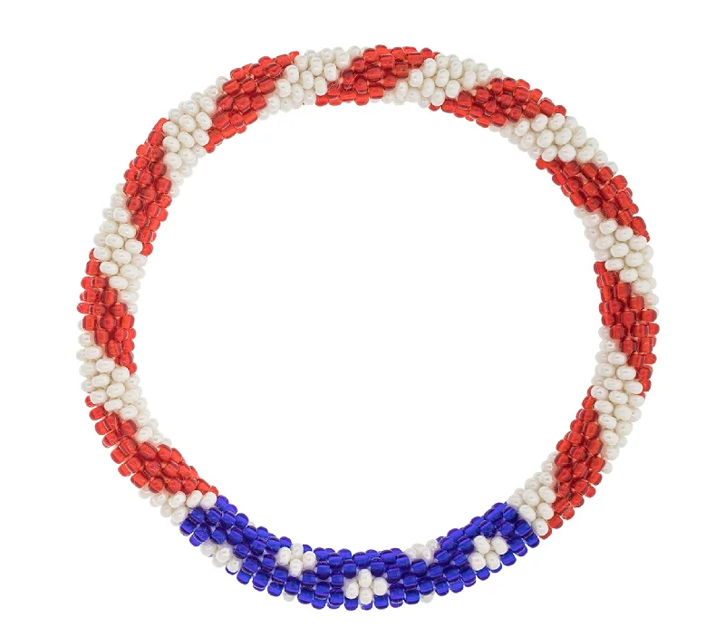 adjustable bracelets for women -Roll-On® Bracelet <br> Stars & Stripes