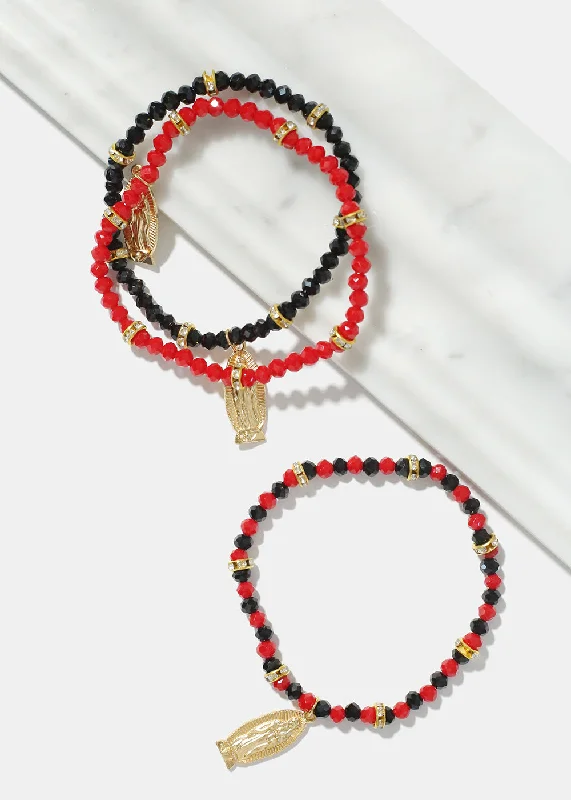 dainty bracelets for women -Virgin Mary Bracelet