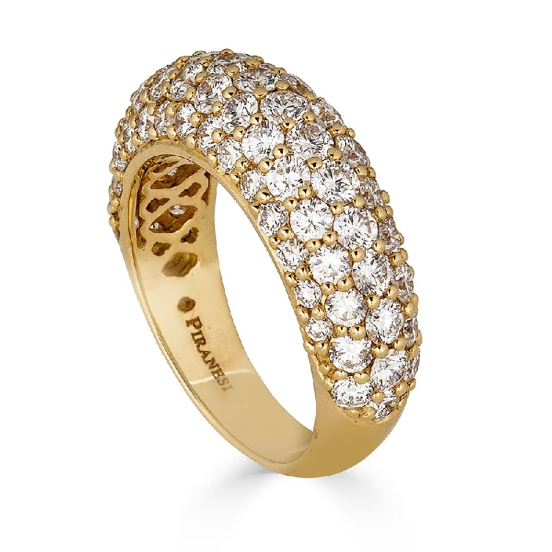 best-selling rings for women -Diamond Dome Ring