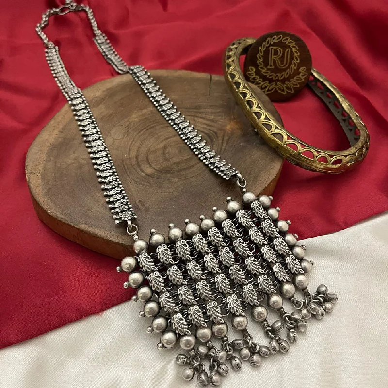 chunky necklaces for women -FS Collection Oxidised Plated Necklace