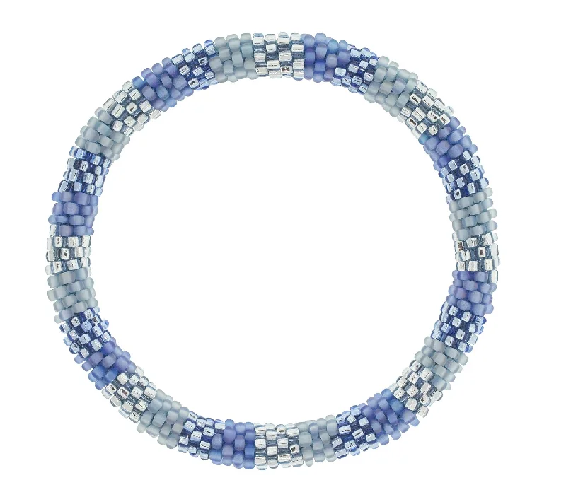 birthstone bracelets for women -Roll-On® Bracelet <br> Mali-Blue