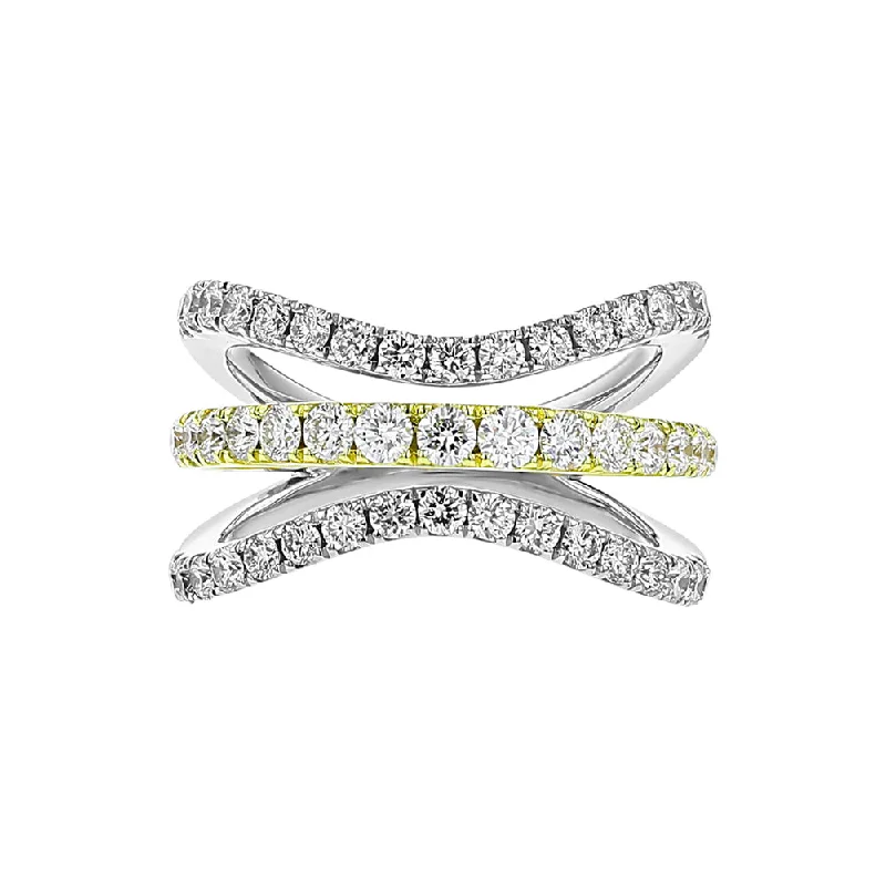 layered rings for women -Diamond Precious Pastel Ring