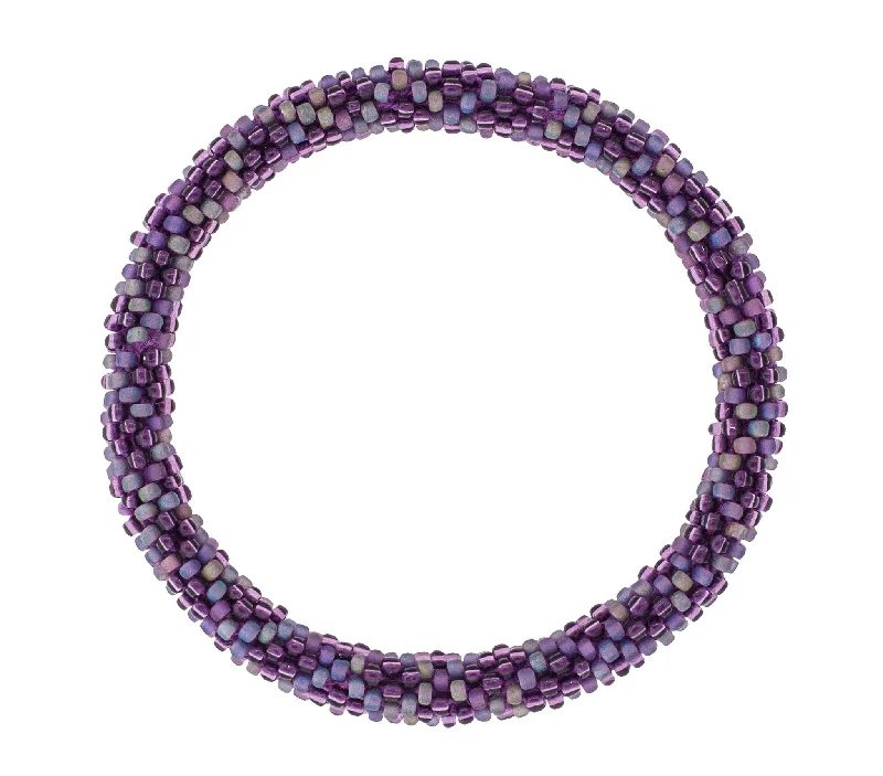 thick chain bracelets for women -Roll-On® Bracelet <br> Plum