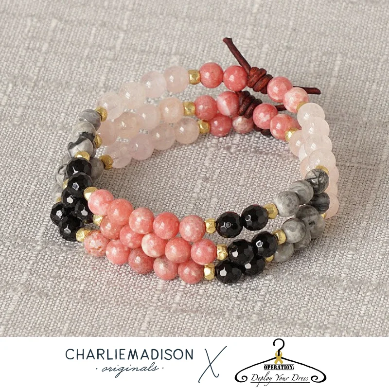 knotted bracelets for women -Operation Deploy Your Dress Mini Bracelet | ODYD X Charliemadison Collaboration