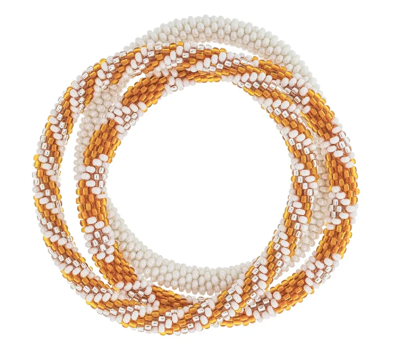 infinity bracelets for women -Game Day Roll-On® Bracelets <br> Burnt Orange